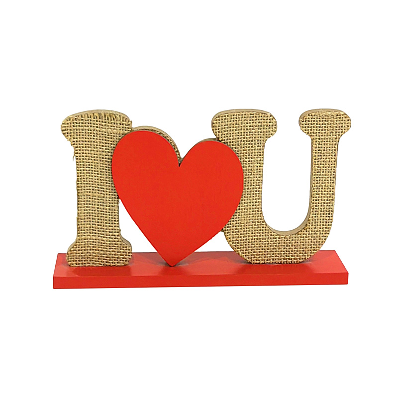 Wooden Love Signs for Home Decor Love Letters Decoration