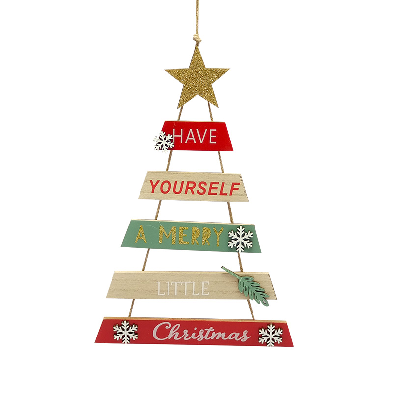 Hanging Board, Wall Dress Up, Creative Wood Card Hanging Pendant Crafts With Rope
