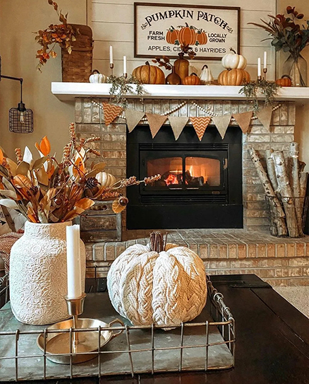 Autumn Wood Decorations