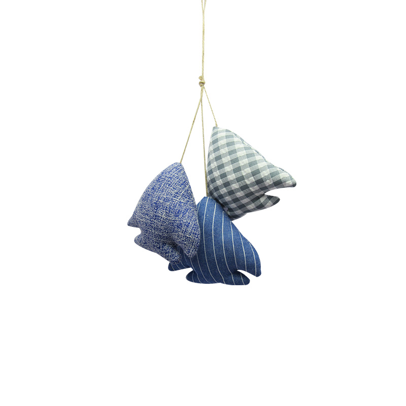 3 Piece Soft Cotton Fish Decoration Ornament Hanging 
