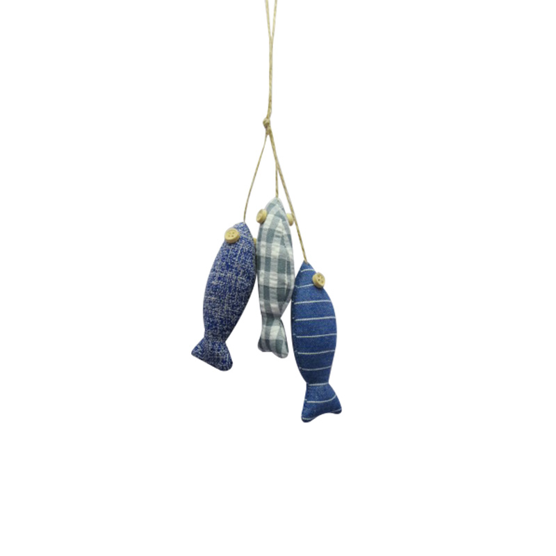 Maritime wall decorations, fish, Mediterranean style ornaments, nautical decoration gifts, bathroom decorations