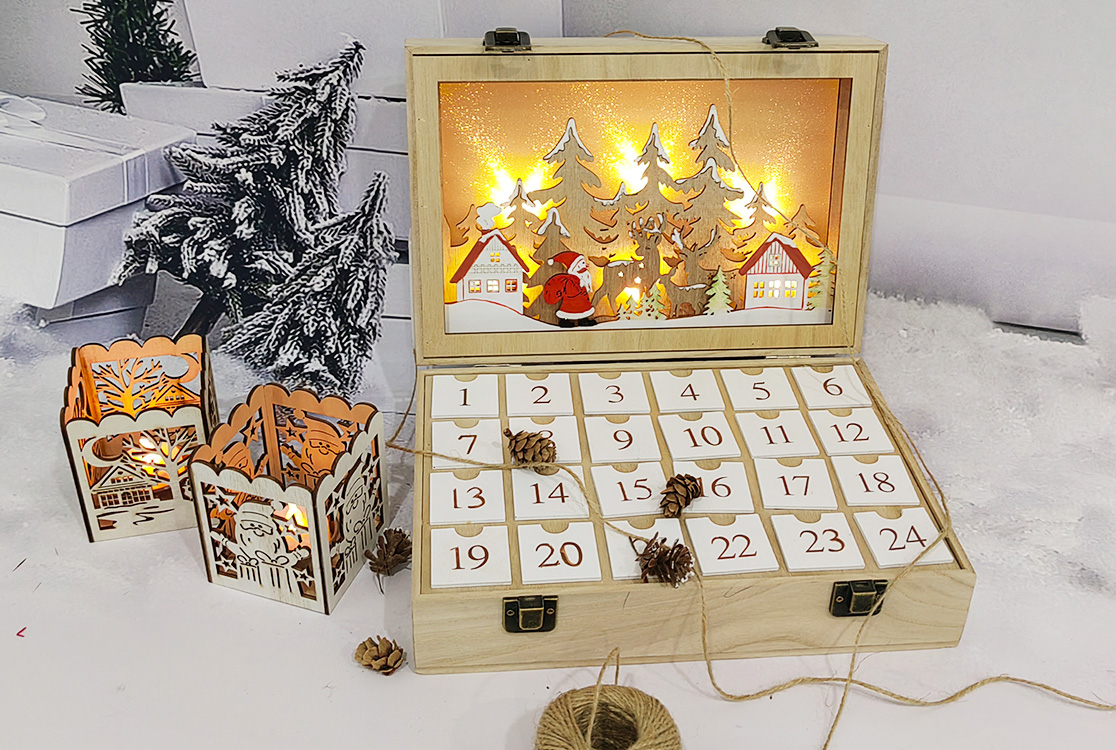 Christmas Wooden Advent Calendars
