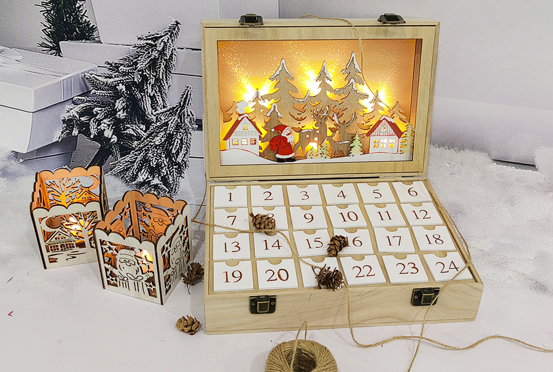 Christmas Wooden Advent Calendars
